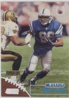 Marvin Harrison [First Day Issue] #73 Football Cards 1998 Stadium Club