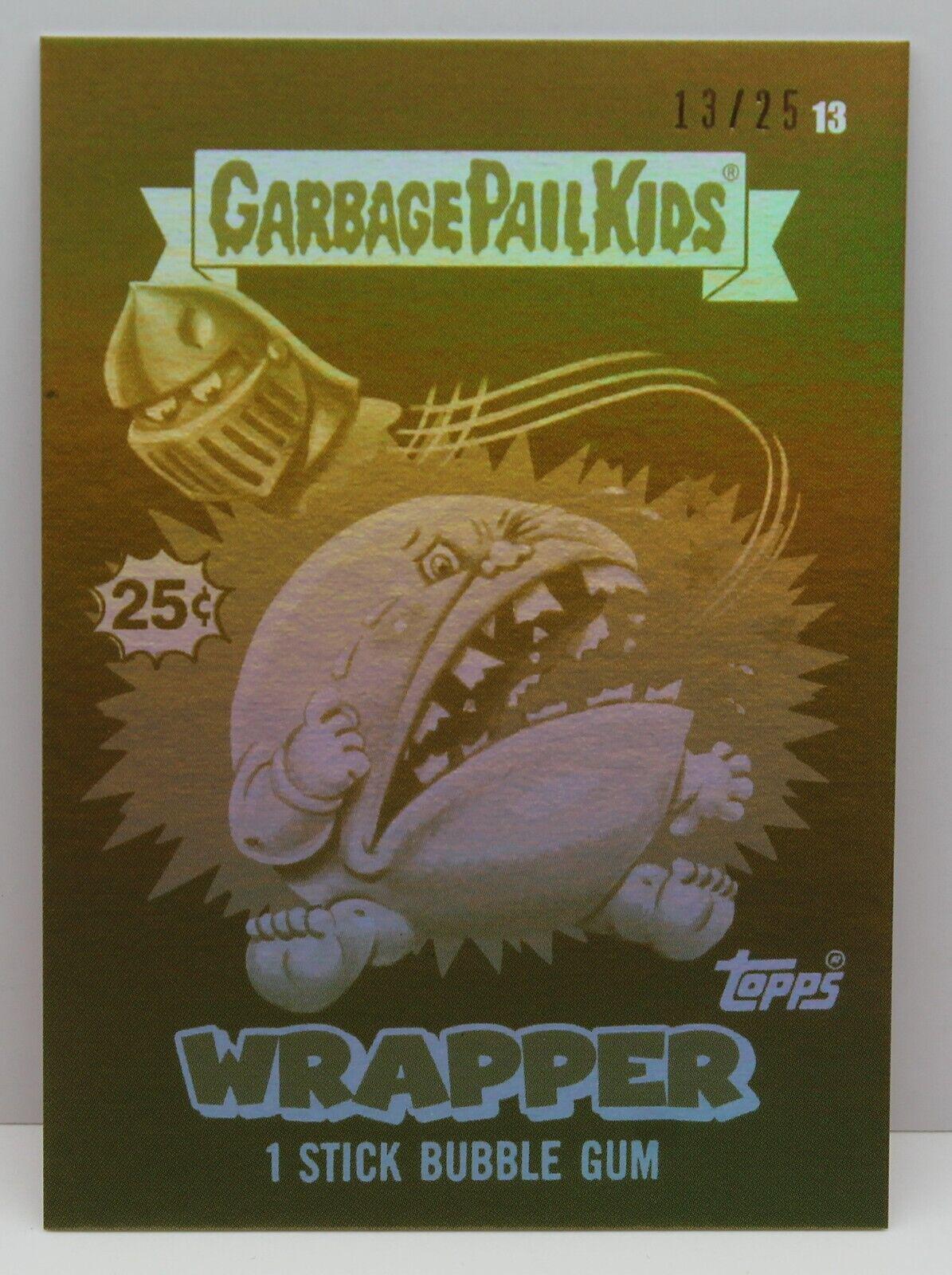 Wrapper [Gold] #13 Garbage Pail Kids 2024 Game Over