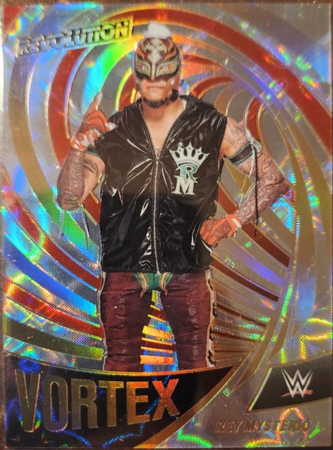 Rey Mysterio [Galactic] #1 Wrestling Cards 2022 Panini Revolution WWE Vortex