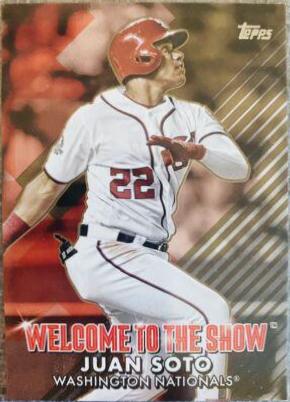 Juan Soto [Gold] #WTTS-11 Baseball Cards 2022 Topps Welcome to the Show