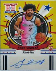 Gabe Vincent [Blue] #HH-GVC Basketball Cards 2020 Panini Chronicles Hometown Heroes Rookie Autographs Prices