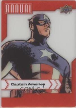 Captain America [Crystal Clear] #14 Marvel 2022 Upper Deck Annual