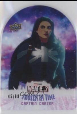 Captain Carter [Cosmic] #C10 Marvel 2023 Upper Deck What If Frozen in Time