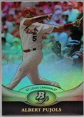 Albert Pujols #65 Baseball Cards 2011 Bowman Platinum Prices