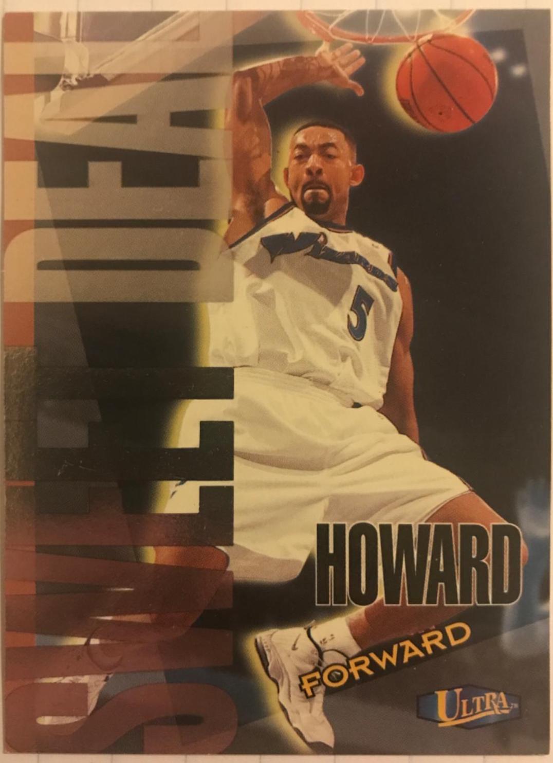 Juwan Howard #7 Basketball Cards 1997 Ultra Sweet Deal