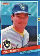 Paul Molitor #85 Baseball Cards 1991 Donruss Prices