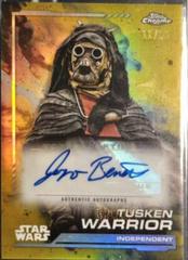 Joanna Bennett as Tusken Warrior #AU-JO Star Wars 2024 Topps Chrome Autograph Prices