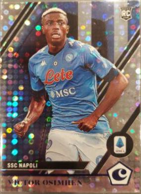 Victor Osimhen [Silver Circles] #24 Soccer Cards 2020 Panini Chronicles Serie A