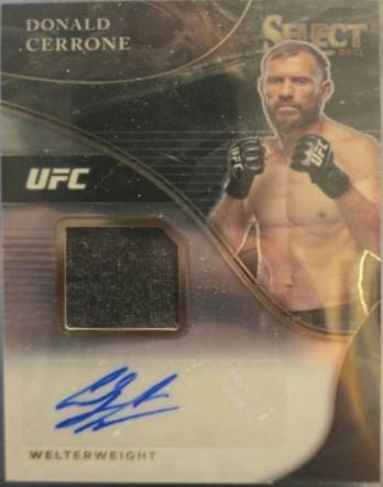 Donald Cerrone #AM-DCR Ufc Cards 2021 Panini Select UFC Autograph Memorabilia