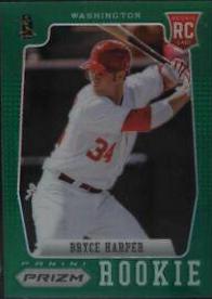 Bryce Harper [Green Prizm] #152 Baseball Cards 2012 Panini Prizm