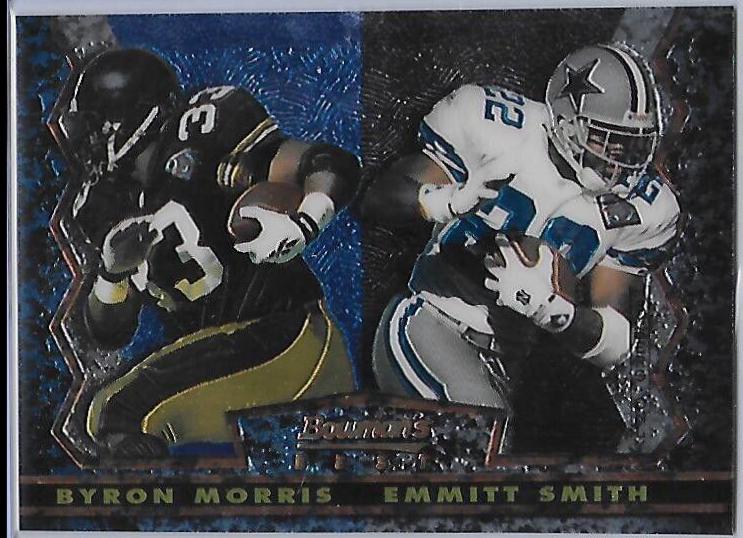 Emmitt Smith, Byron Morris [Members Only] #28 Football Cards 1994 Stadium Club Bowman's Best