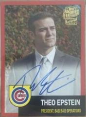 Theo Epstein [Soft Red] #FFA-TE Baseball Cards 2017 Topps Archives Fan Favorites Autographs Prices