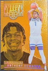 Anthony Edwards [Orange] #18 Basketball Cards 2021 Panini Illusions Intriguing Players Prices