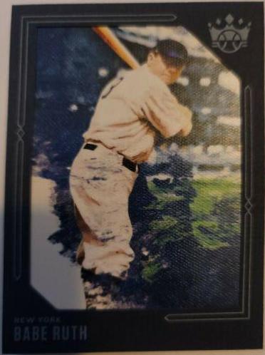 Babe Ruth buy Diamond Kings Framed Black RARE