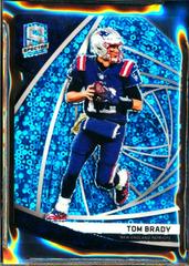 Tom Brady [Neon Blue Die-Cut] #46 Football Cards 2019 Panini Spectra Prices