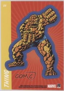 Thing #S8 Marvel 2010 Rittenhouse 70-Years of Comics Sticker