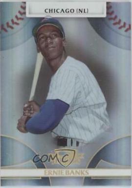 Ernie Banks [Century Proof Gold] #15 Baseball Cards 2008 Donruss Threads