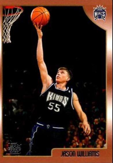 Jason Williams #153 Basketball Cards 1998 Topps