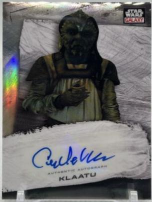 Corey Dee Williams #GA-CDW Star Wars 2022 Topps Galaxy Chrome Autograph