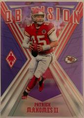 Patrick Mahomes II [Purple] #7 Football Cards 2019 Panini Phoenix QB Vision Prices