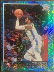 Paul George [Teal Explosion] #10 Basketball Cards 2018 Panini Hoops Prices