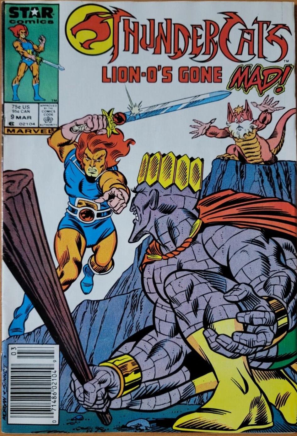 Thundercats [Newsstand] #9 (1987) Comic Books Thundercats