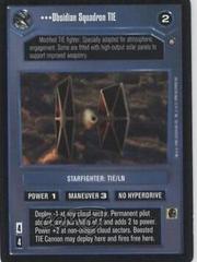 Obsidian Squadron TIE Star Wars CCG Official Tournament Prices