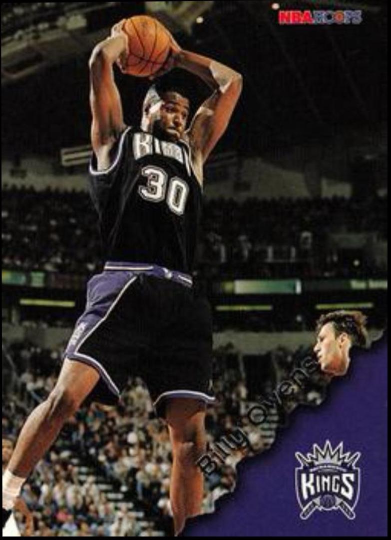 Billy Owens #135 Basketball Cards 1996 Hoops