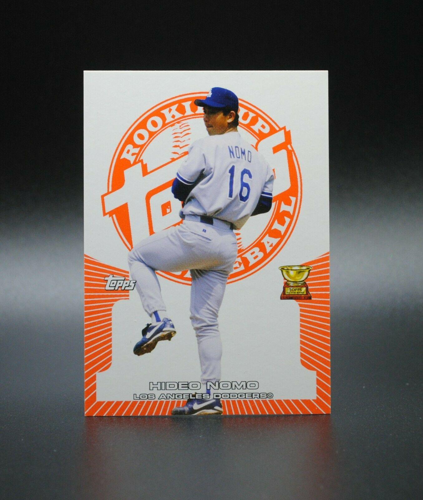 Hideo Nomo [Orange] #96 Baseball Cards 2005 Topps Rookie Cup