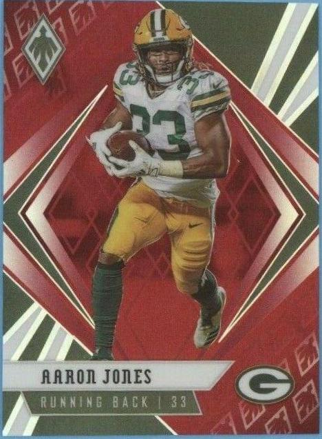 Aaron Jones [Red] #20 Football Cards 2020 Panini Phoenix