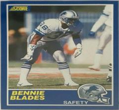 Bennie Blades #57 Football Cards 1989 Panini Score Prices