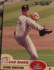 Jerome Robertson #29 Baseball Cards 2003 Donruss Prices