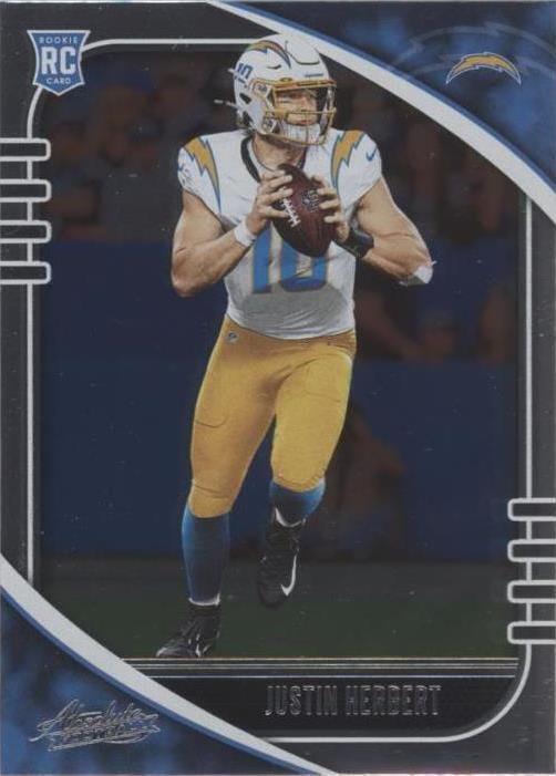 JUSTIN HERBERT 2020 ABSOLUTE RC # 167 GEM MINT hot 10