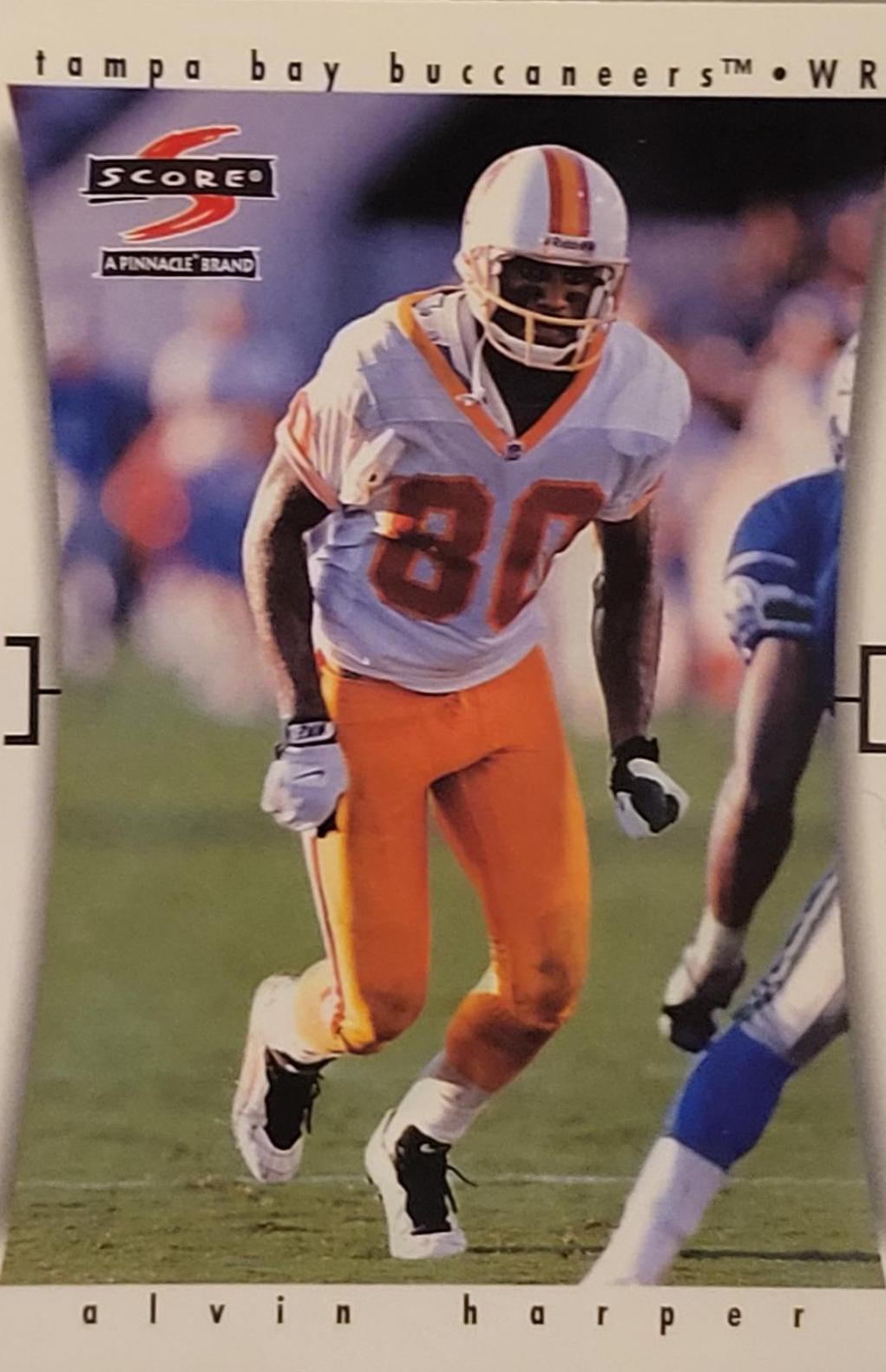 Alvin Harper #258 Football Cards 1997 Panini Score