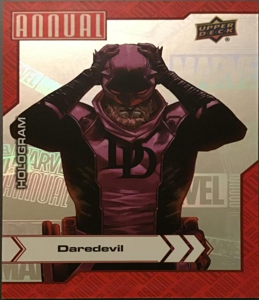 Daredevil [Hologram] #21 Marvel 2022 Upper Deck Annual