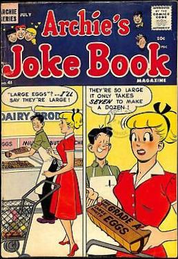 Archie's Joke Book Magazine #41 (1959) Comic Books Archie's Joke Book Magazine