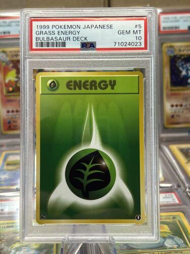 Grass Energy #5 Pokemon Japanese Bulbasaur Deck