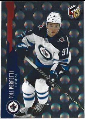 Cole Perfetti #HG-4 Hockey Cards 2021 Upper Deck HoloGrFx Rookies