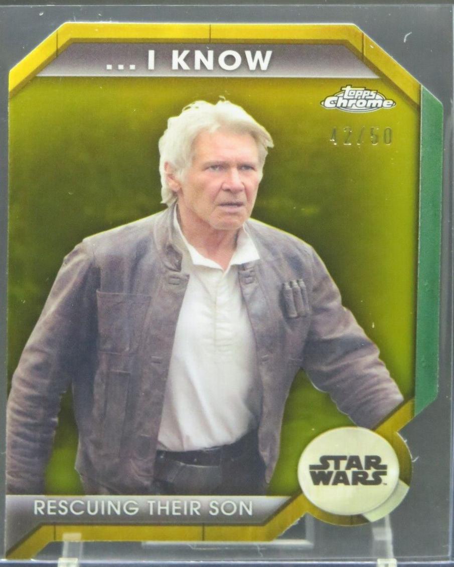 Rescuing Their Son [Gold Refractor] #ILY-10B Star Wars 2024 Topps Chrome I Love You I Know