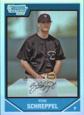 Ryan Schreppel [Refractor] #BC22 Baseball Cards 2007 Bowman Chrome Prospects