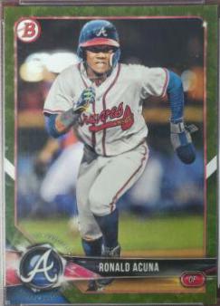 Ronald Acuna [Camo] #BP1 Baseball Cards 2018 Bowman Paper Prospects