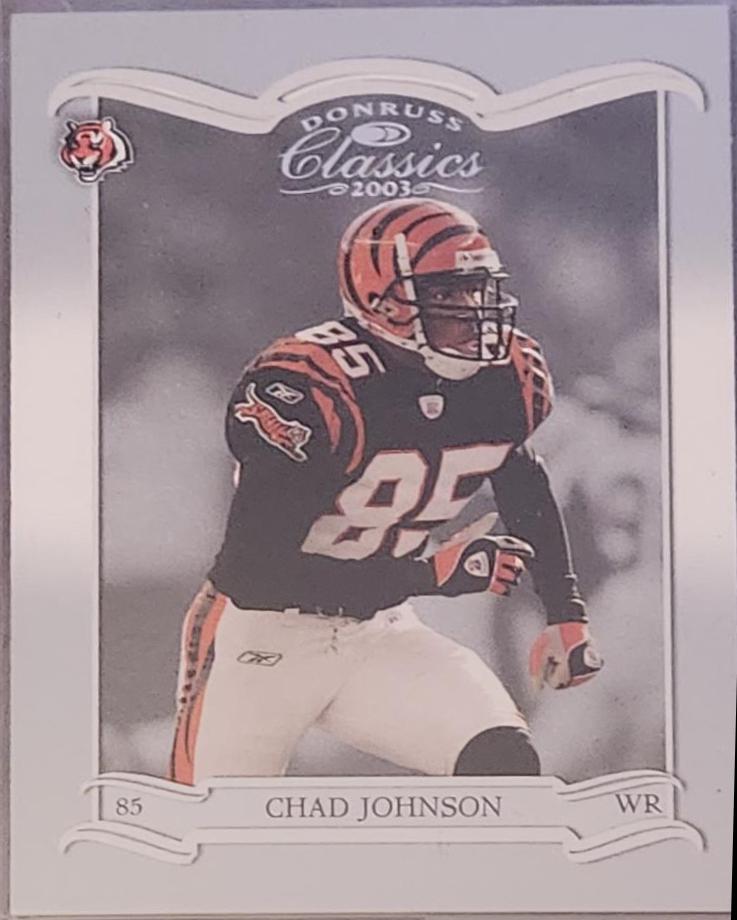 Chad Johnson #21 Football Cards 2003 Panini Donruss Classics