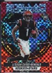 2021 panini rookies ans stars ja'marr chase red scope PSA 10 rookie outlet bengals