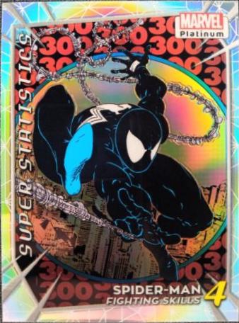 Spider-Man [Rainbow] #SS14 Marvel 2023 Upper Deck Platinum Super Statistics