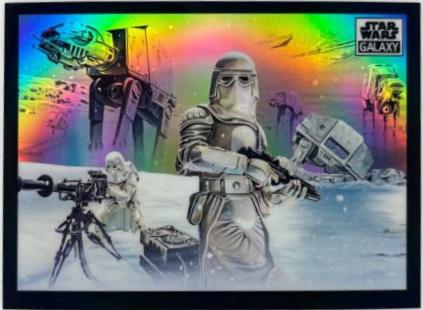 Snowtroopers Invade Hoth [Refractor] #43 Star Wars 2022 Topps Galaxy Chrome