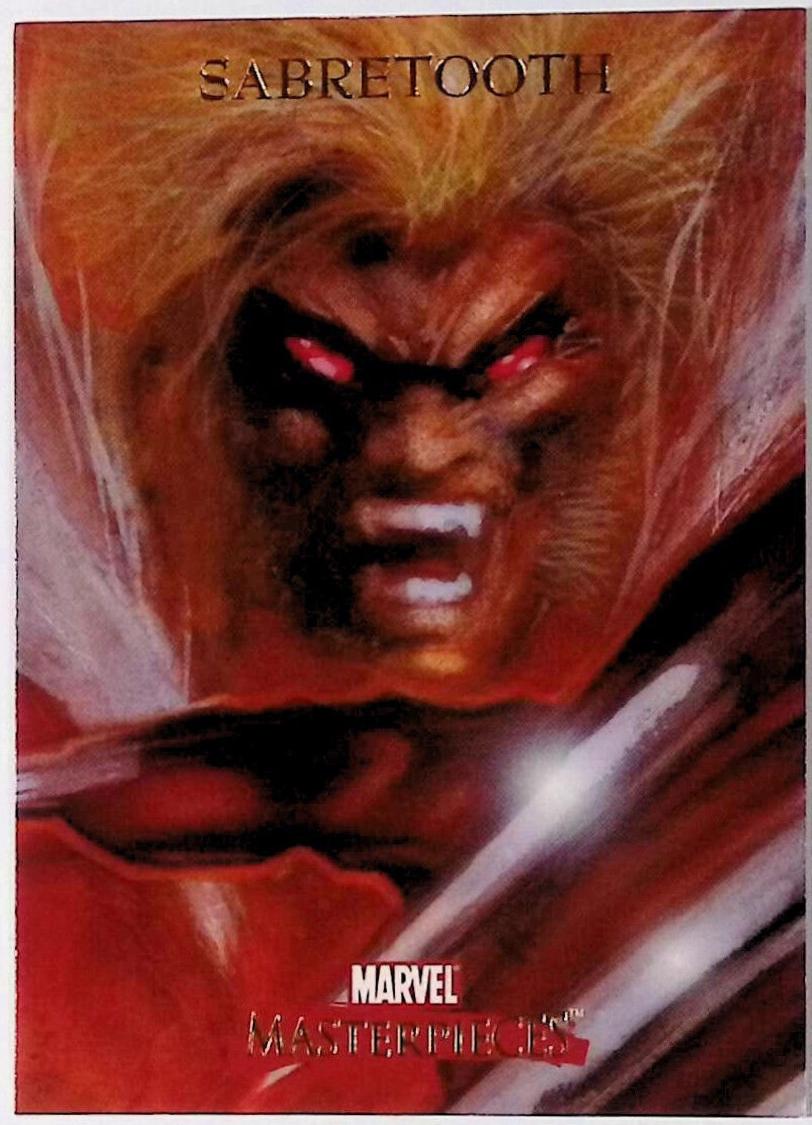 Sabretooth #70 Marvel 2007 Masterpieces