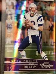 Tom Brady [Xtra Points Purple] #95 Football Cards 2006 Playoff Prestige Prices