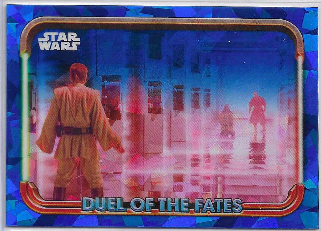 Separated by Laser Gates #DF-8 Star Wars 2024 Topps Chrome Sapphire Duel of the Fates