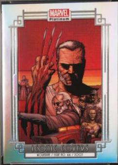 Wolverine [Rainbow] #IC23 Marvel 2023 Upper Deck Platinum Iconic Covers