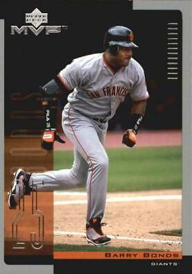 Barry Bonds #238 Baseball Cards 2001 Upper Deck MVP